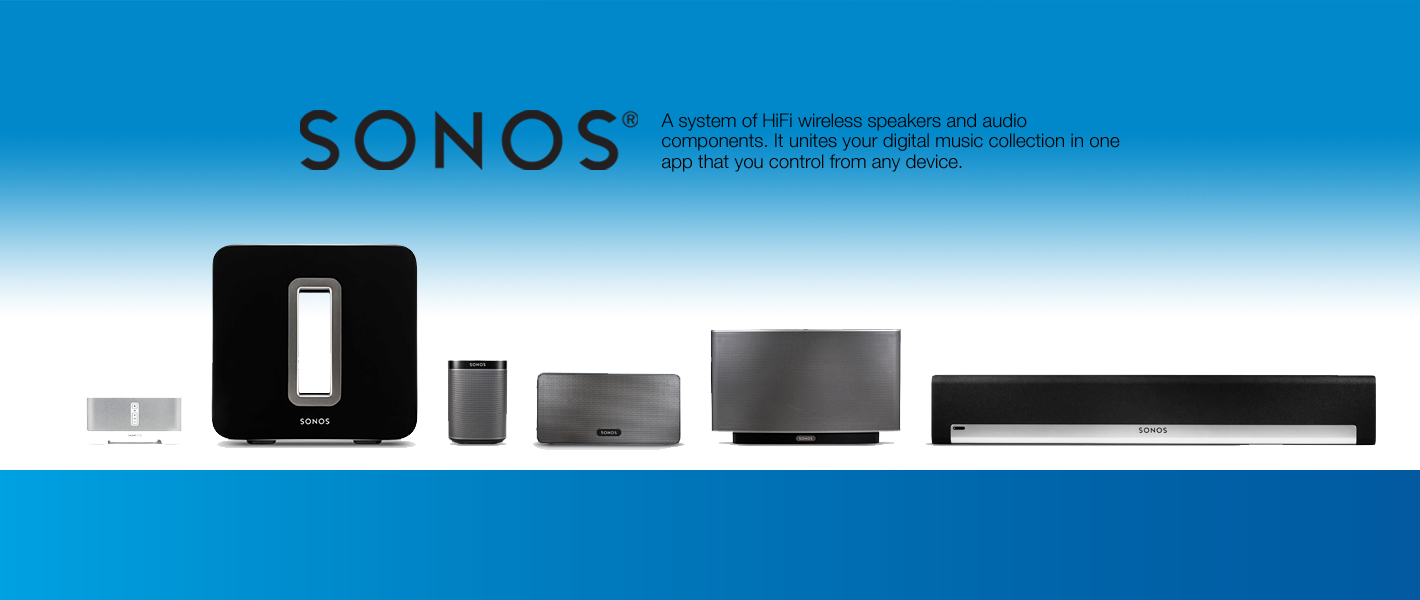 Plus, you can bring all your music to every room,wirelessly.